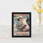 海洋の第二次世界大戦があって下さい カード (黄色い花)