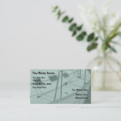 海洋の船遊びの名刺 名刺 (スタンド正面)