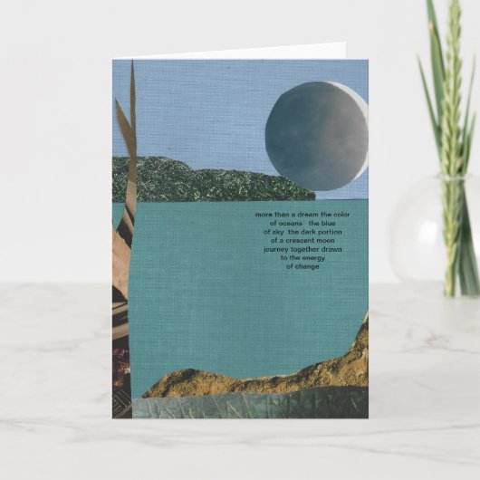 海洋の色 カード (正面)