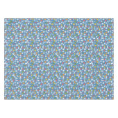 海洋の記号パターン テーブルクロス (正面(横))