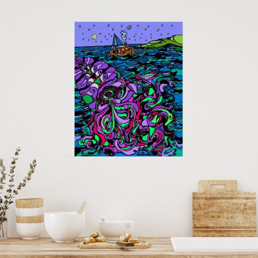 海洋の謎 ポスター (キッチン)