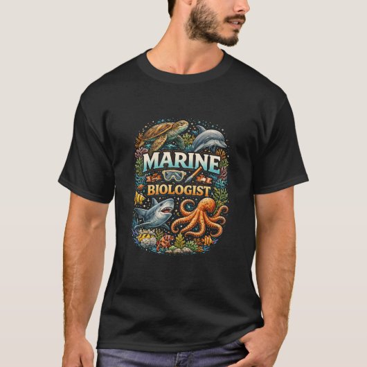 海洋の驚異 Tシャツ (正面)