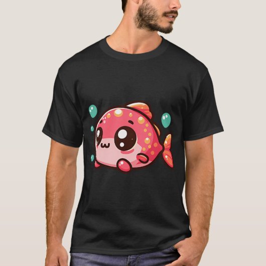 海洋の魚の冒険 Tシャツ (正面)