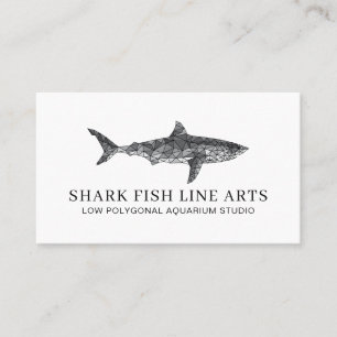 海洋の魚サメ コーリングカード