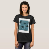 海洋の魚 Tシャツ (正面フル)