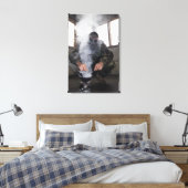 海洋はガス室により多くのCSガスを充填する キャンバスプリント (インサイチュ (寝室))