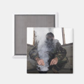 海洋はガス室により多くのCSガスを充填する マグネット (正面/裏面)