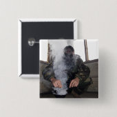 海洋はガス室により多くのCSガスを充填する 缶バッジ (正面&裏面)