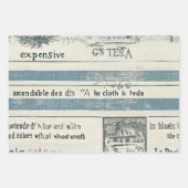 海洋をテーマにしたギフト包装紙 ラッピングペーパーシート (正面3)