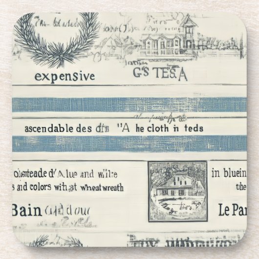 海洋をテーマにしたコースター コースター (正面)