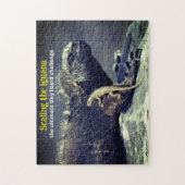 海洋イグアナと溶岩トカゲ ジグソーパズル (縦)