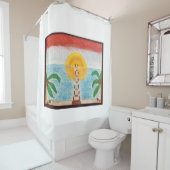 海洋シャワーカーテン シャワーカーテン (インサイチュ)