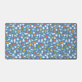 海洋シンボルパターン デスクマット (正面)