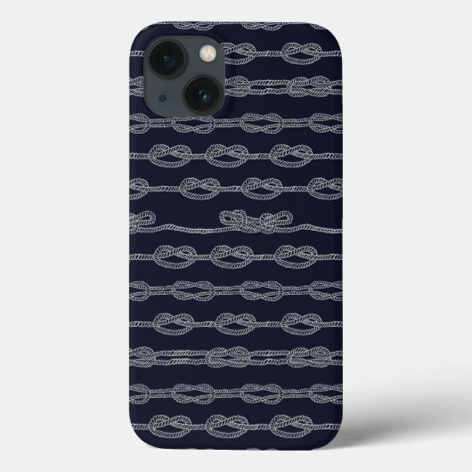 海洋ノットのパターン Case-Mate iPhoneケース (裏面)