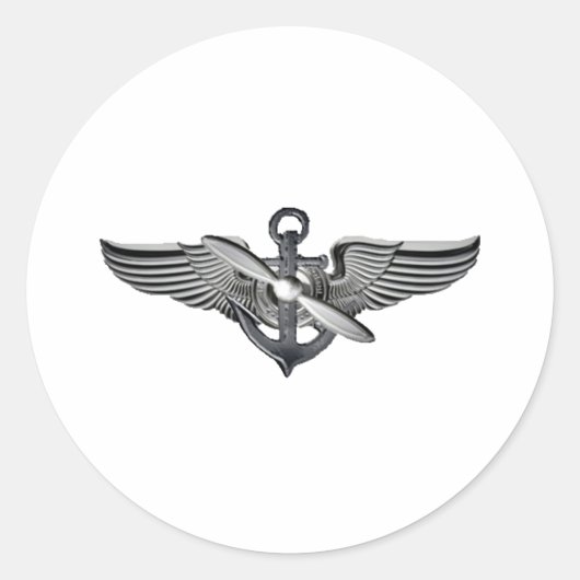 海洋パイロット翼 ラウンドシール (正面)