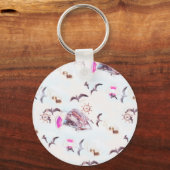 海洋パターン キーホルダー (正面)