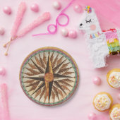 海洋ヴィンテージコンパスバラ7インチ紙プレート ペーパープレート (パーティー)