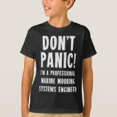 海洋係留システムエンジニア Tシャツ (正面)