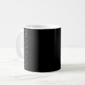 海洋保青環境保護協定 コーヒーマグカップ (正面左)
