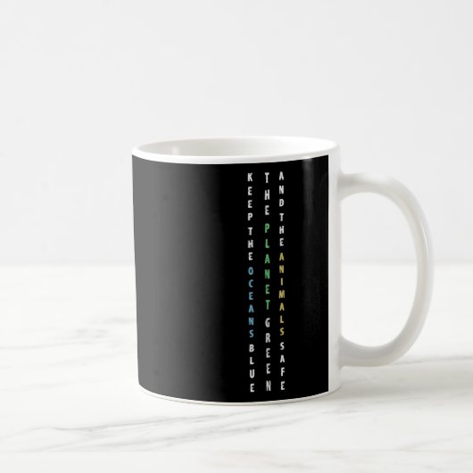 海洋保青環境保護協定 コーヒーマグカップ (右)