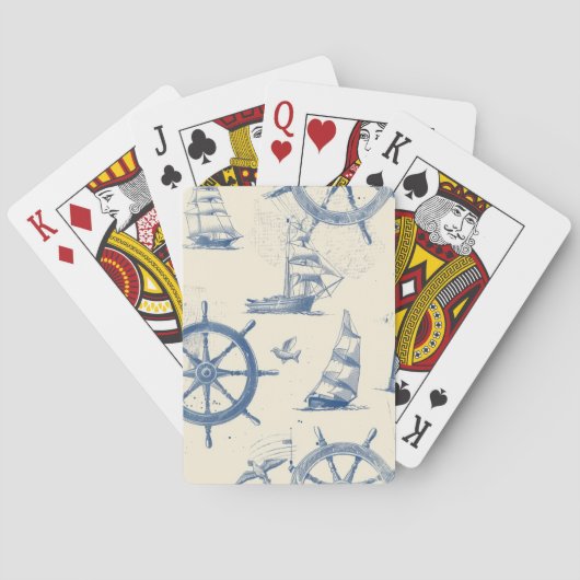 海洋元素トランプ トランプ (裏面)