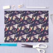 海洋動物の音楽の歌の下で 薄葉紙 (クラフト)