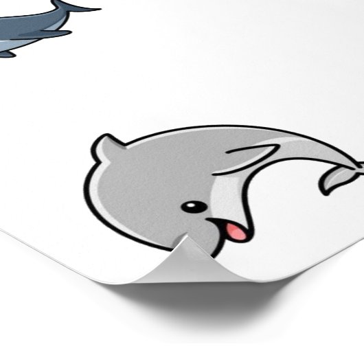 海洋動物収集 ポスター (角)