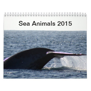 海洋動物2015年 カレンダー