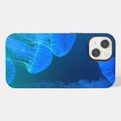 海洋動物，クラゲ iPhoneケース (裏面横)