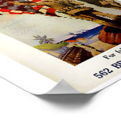 海洋募集フラッグポスター ポスター (角)