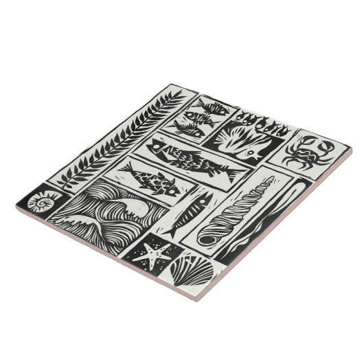 海洋化粧浴室タイル タイル (側面)