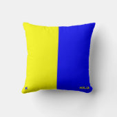 海洋国旗K — Kilo クッション (裏面)