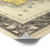 海洋地図 ポスター (角)