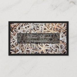 海洋専門家とシーフード海愛好家 名刺