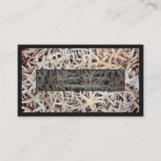 海洋専門家とシーフード海愛好家 名刺 (正面)