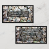 海洋専門家とシーフード海愛好家 名刺 (正面/裏面)