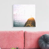 海洋性エピファニー#2 (12x12) キャンバスプリント (インサイチュ (リビング))