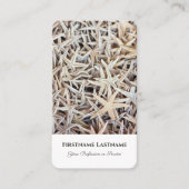 海洋性海星ヒトデ旅行代理店の専門家 名刺 (正面)