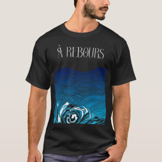 海洋抽象芸術景観 Tシャツ
