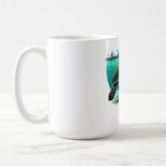 🌊 海洋探検家のカメ 🐢 コーヒーマグカップ