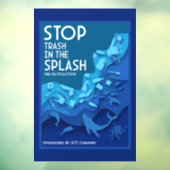 海洋汚染を終わらせる ウィンドウサイン (シート3)