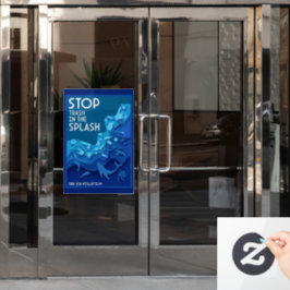 海洋汚染を終わらせる ウィンドウサイン