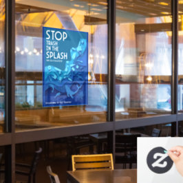 海洋汚染を終わらせる ウィンドウサイン