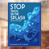 海洋汚染を終わらせる ウィンドウサイン (シート2)