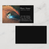 海洋波のウォーター・スポーツはIサーフのサーファーを愛します 名刺 (正面/裏面)