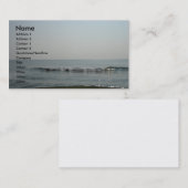 海洋波の名刺 名刺 (正面/裏面)