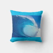 海洋波の枕 クッション (正面)