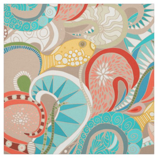 海洋波 ファブリック (見本)