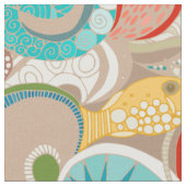 海洋波 ファブリック (クローズアップ)