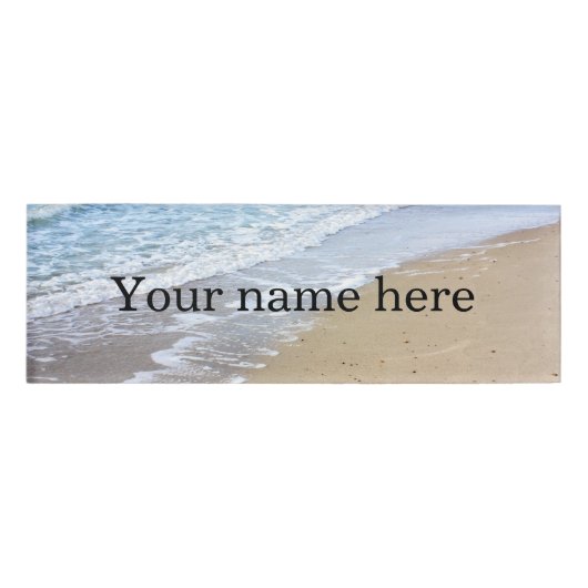 海洋波 名札 (正面)